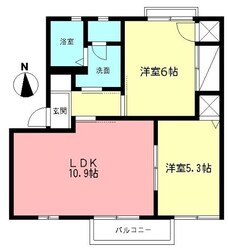 フォーレスツヅキの物件間取画像